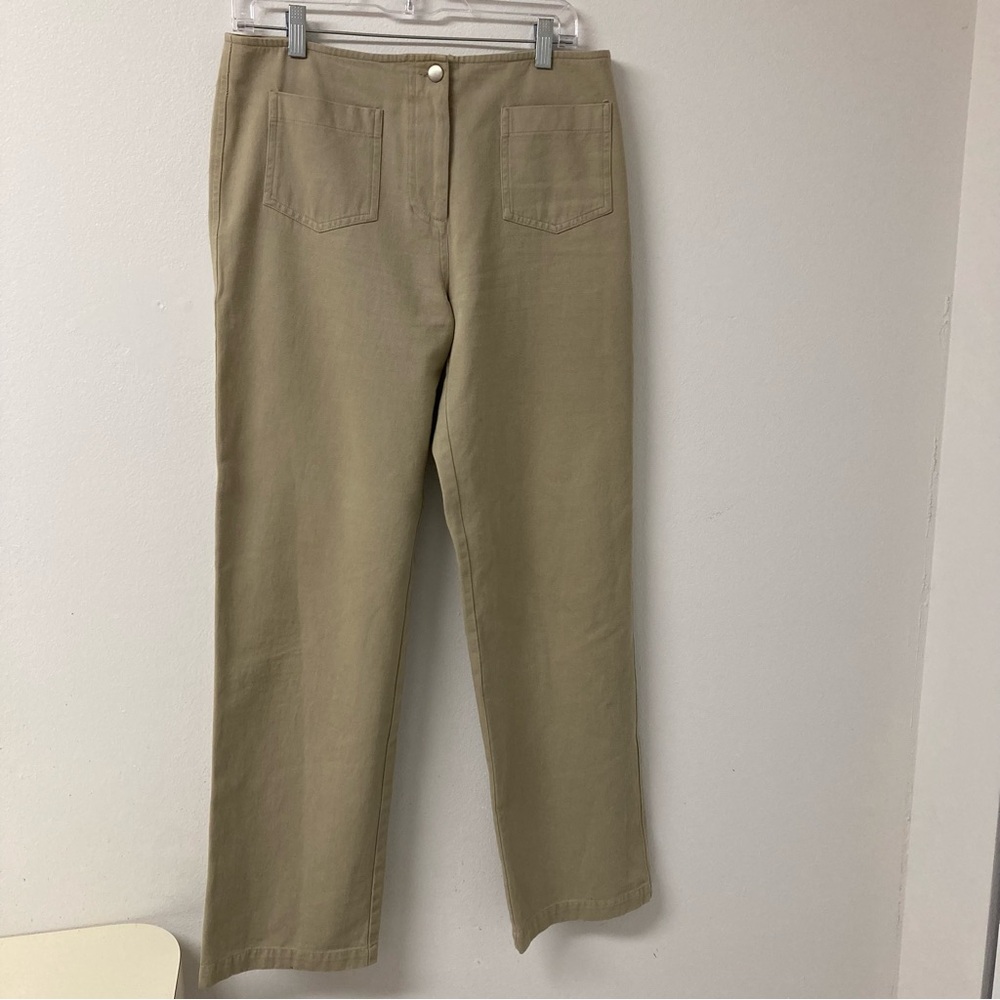 Tailor New York Wide Leg Cotton Pants-8